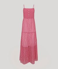 Vestido-Feminino-Mindset-Longo-Estampado-Xadrez-Vichy-Alcas-Finas-Rosa-9847434-Rosa_5