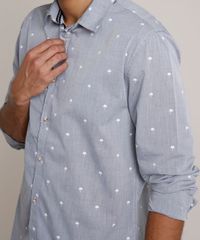 Camisa-Masculina-Slim-Estampada-de-Coqueiros-Manga-Longa-Cinza-Mescla-9645931-Cinza_Mescla_4