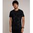 Camiseta-Masculina-Slim-Fit-Estampada-Marmorizada-com-Bolso-Manga-Curta-Gola-Careca-Preta-9739545-Preto_1