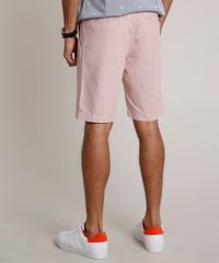 Bermuda-Masculina-Reta-Alfaiatada-com-Linho-Rose-9754107-Rose_4