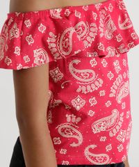 Blusa-Ombro-a-Ombro-de-Paisley-Vermelha-8562967-Vermelho_4