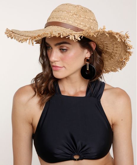 Chapeu-Feminino-Agua-de-Coco-com-Faixa-Barra-Desfiada-Bege-9715219-Bege_1
