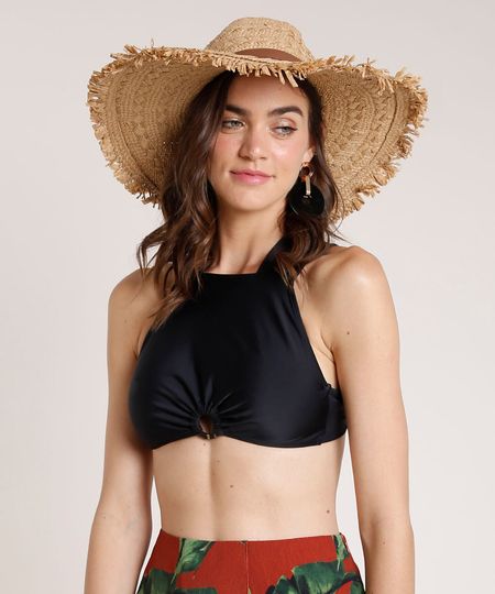 Biquini-Top-Agua-de-Coco-Halter-Neck-com-Argola-Sem-Bojo-Protecao-UV50--Preto-9723773-Preto_1