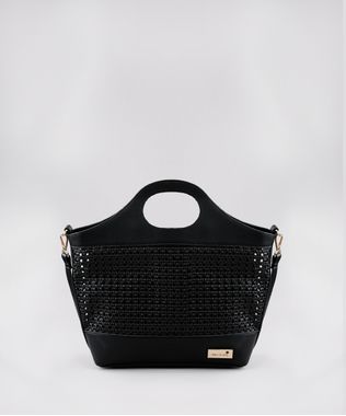 Bolsa-Feminina-Agua-de-Coco-Shopper-Media-Tresse-com-Alca-Transversal-Removivel-Preta-9726013-Preto_1
