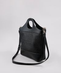 Bolsa-Feminina-Agua-de-Coco-Shopper-Media-Tresse-com-Alca-Transversal-Removivel-Preta-9726013-Preto_3