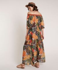 Vestido-Saida-de-Praia-Agua-de-Coco-Longo-Ombro-a-Ombro-Estampado-Cesto-de-Frutas-Manga-3-4-Verde-9720864-Verde_2