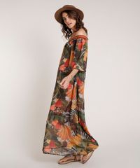 Vestido-Saida-de-Praia-Agua-de-Coco-Longo-Ombro-a-Ombro-Estampado-Cesto-de-Frutas-Manga-3-4-Verde-9720864-Verde_3