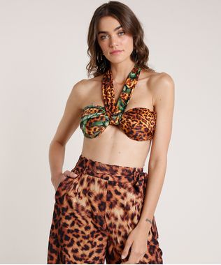 Biquini-Top-Agua-de-Coco-Frente-Unica-Bananeira-Animal-Print-Onca-com-Bojo-Protecao-UV50--Caramelo-9718440-Caramelo_1