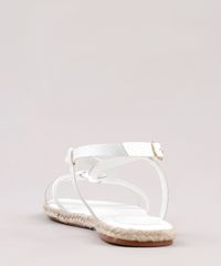 Rasteira-Feminina-Oneself-Texturizada-Cobra-com-Corda-Branca-9824020-Branco_3