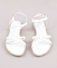 Rasteira-Feminina-Oneself-Texturizada-Cobra-com-Corda-Branca-9824020-Branco_4