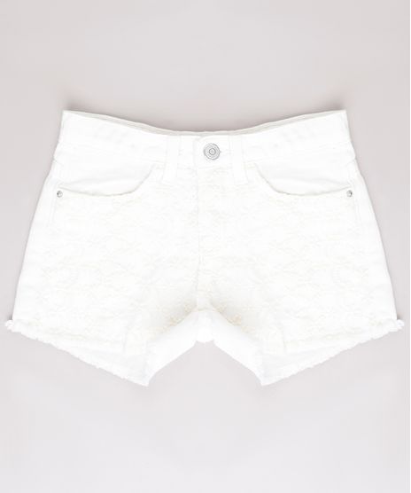 Short-de-Sarja-Infantil-com-Renda-Barra-Desfiada-Off-White-9751507-Off_White_1