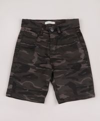Bermuda-de-Sarja-Infantil-Estampada-Camuflada-Verde-Militar-9761827-Verde_Militar_1