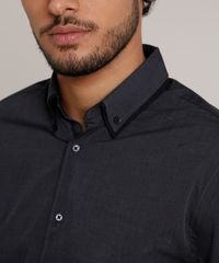 Camisa-Masculina-Comfort-Manga-Longa-Chumbo-9509135-Chumbo_4