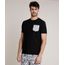 Camiseta-Masculina-Tryia-com-Bolso-Estampado-de-Folhagem-Manga-Curta-Gola-Careca-Preta-9735391-Preto_1