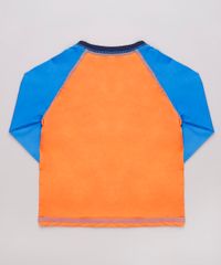 Blusa-de-Praia-Infantil-Dinossauro-Raglan-Manga-Longa-Laranja-9744167-Laranja_2
