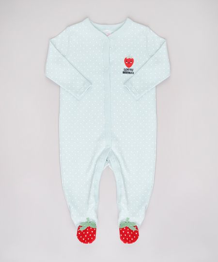 Macacao-Infantil-Morango-Estampado-de-Poa-Manga-Longa--Verde-9592086-Verde_1