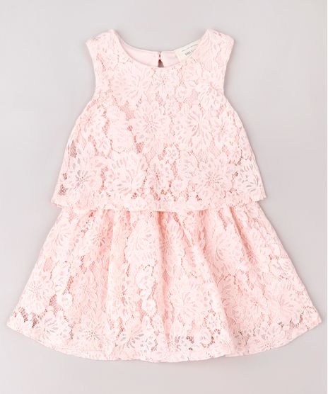 Vestido-Infantil-em-Renda-com-Recorte-Sem-Manga-Rosa-9583064-Rosa_1