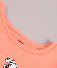 Conjunto-Infantil-Dalmatas-de-Blusa-Manga-Curta-Coral---Short-em-Moletom-Coral-9742285-Coral_4