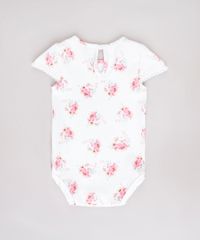 Body-Infantil-Estampado-Floral-com-Textura-e-Pompom-Manga-Curta-Branco-9790271-Branco_2