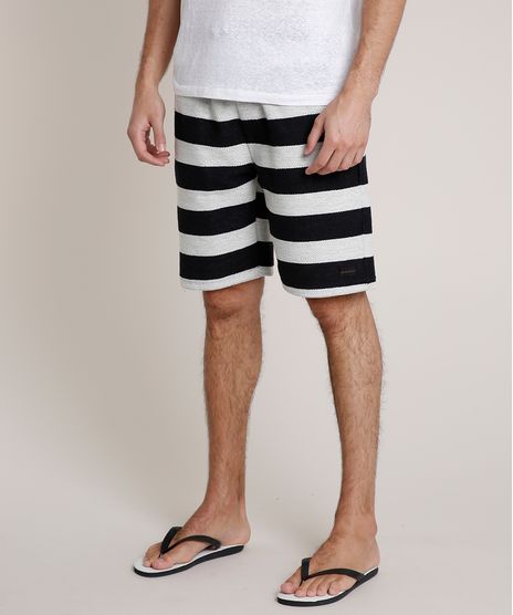 Bermuda-Masculina-Blueman-em-Moletom-Listrado-com-Bolso-Azul-Marinho-9761655-Azul_Marinho_1