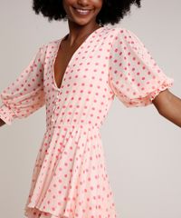 Vestido-Feminino-Mindset-Longo-Estampado-de-Poa-em-Camadas-Manga-Curta-Laranja-Claro-9837426-Laranja_Claro_4