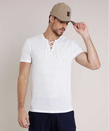 Camiseta-Masculino-Agua-de-Coco-Manga-Curta-Gola-Careca-Off-White-9702015-Off_White_1
