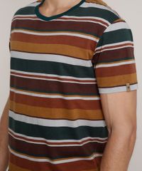 Camiseta-Masculina-Agua-de-Coco-Listrada-Manga-Curta-Gola-Careca-Verde-Escuro-9702013-Verde_Escuro_4