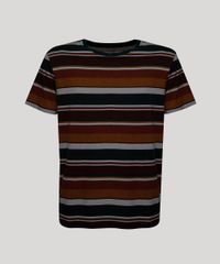 Camiseta-Masculina-Agua-de-Coco-Listrada-Manga-Curta-Gola-Careca-Verde-Escuro-9702013-Verde_Escuro_5