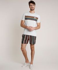 Camiseta-Masculina-Agua-de-Coco-com-Listras-Manga-Curta-Gola-Careca-Cinza-Mescla-Claro-9702014-Cinza_Mescla_Claro_3