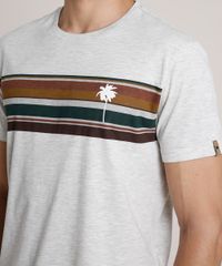 Camiseta-Masculina-Agua-de-Coco-com-Listras-Manga-Curta-Gola-Careca-Cinza-Mescla-Claro-9702014-Cinza_Mescla_Claro_4