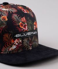 Bone-Masculino-Blueman-Aba-Reta-Estampado-Folhagem-Tropical-Preto-9769558-Preto_3