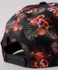 Bone-Masculino-Blueman-Aba-Reta-Estampado-Folhagem-Tropical-Preto-9769558-Preto_4