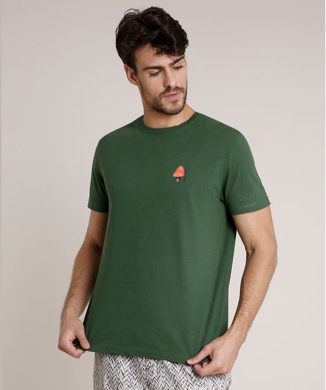Camiseta-Masculina-Agua-de-Coco-Caju-Manga-Curta-Gola-Careca-Verde-Escuro-9702018-Verde_Escuro_1