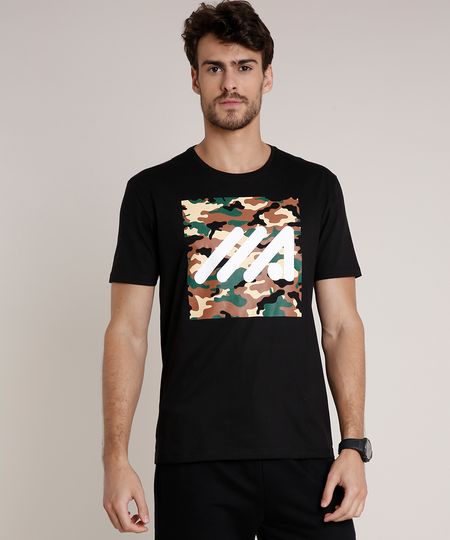 Camiseta-Masculina-Esportiva-Ace-com-Estampa-Camuflada-Manga-Curta-Gola-Careca-Preta-9716366-Preto_1