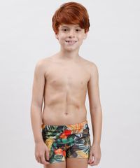 Sunga-Infantil-Agua-de-Coco-Boxer-Estampada-Cesto-de-Frutas-com-Protecao-UV50--Verde-Escuro-9776346-Verde_Escuro_1