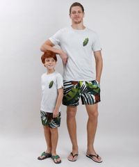 Camiseta-Infantil-Agua-de-Coco-Tal-Pai-Tal-Filho-Frutas-Manga-Curta-Cinza-Mescla-Claro-9808688-Cinza_Mescla_Claro_2