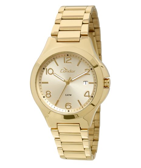Kit-de-Relogio-Analogico-Condor-Feminino---Pulseira---CO2115SW-K4X-Dourado-9796808-Dourado_1