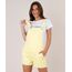 Jardineira-de-Sarja-Feminina-com-Bolsos-e-Barra-Desfiada-Amarela-9811483-Amarelo_1