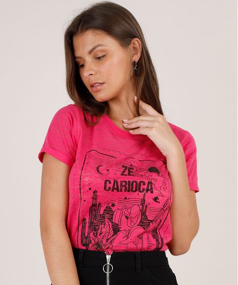 Blusa-Feminina-Ze-Carioca-Manga-Curta-Decote-Redondo-Pink-9799323-Pink_1