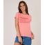 Blusa-Feminina--Sororidade--Manga-Curta-Decote-Redondo-Coral-9712522-Coral_1