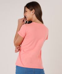 Blusa-Feminina--Sororidade--Manga-Curta-Decote-Redondo-Coral-9712522-Coral_2