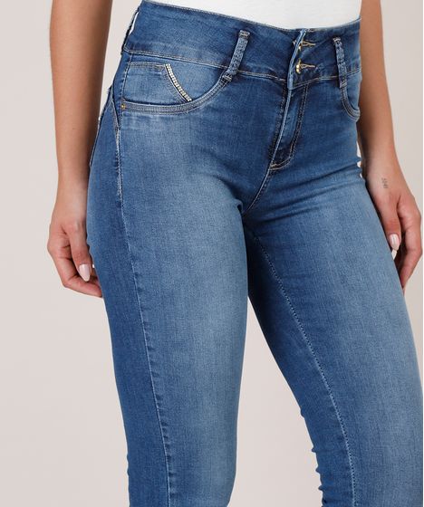 calça jeans com bojo