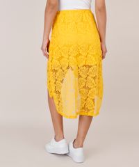 Saia-Feminina-Midi-em-Renda-com-Transpasse-Amarela-9623010-Amarelo_2