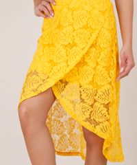 Saia-Feminina-Midi-em-Renda-com-Transpasse-Amarela-9623010-Amarelo_4