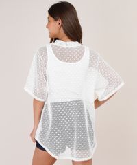 Kimono-Feminino-em-Tela-com-Poa-Manga-Curta-Off-White-9774902-Off_White_2