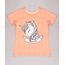 Blusa-Infantil-Unicornio-com-Paete-Manga-Curta-Laranja-9744611-Laranja_1