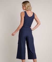 Macacao-Feminino-Pantacourt-Canelado-com-Faixa-para-Amarrar-Alca-Larga-Azul-9721461-Azul_2