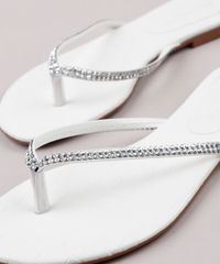 Rasteira-Feminina-Oneself-Texturizada-Croco-com-Strass-Branca-9721512-Branco_2