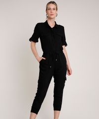 Macacao-Feminino-Jogger-Cargo-Manga-Curta-Preto-9758583-Preto_1