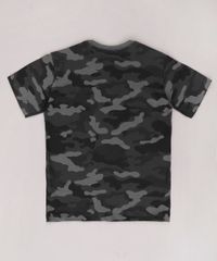 Camiseta-Infantil-PlayStation-Estampada-Camuflada-Manga-Curta-Chumbo-9732796-Chumbo_2
